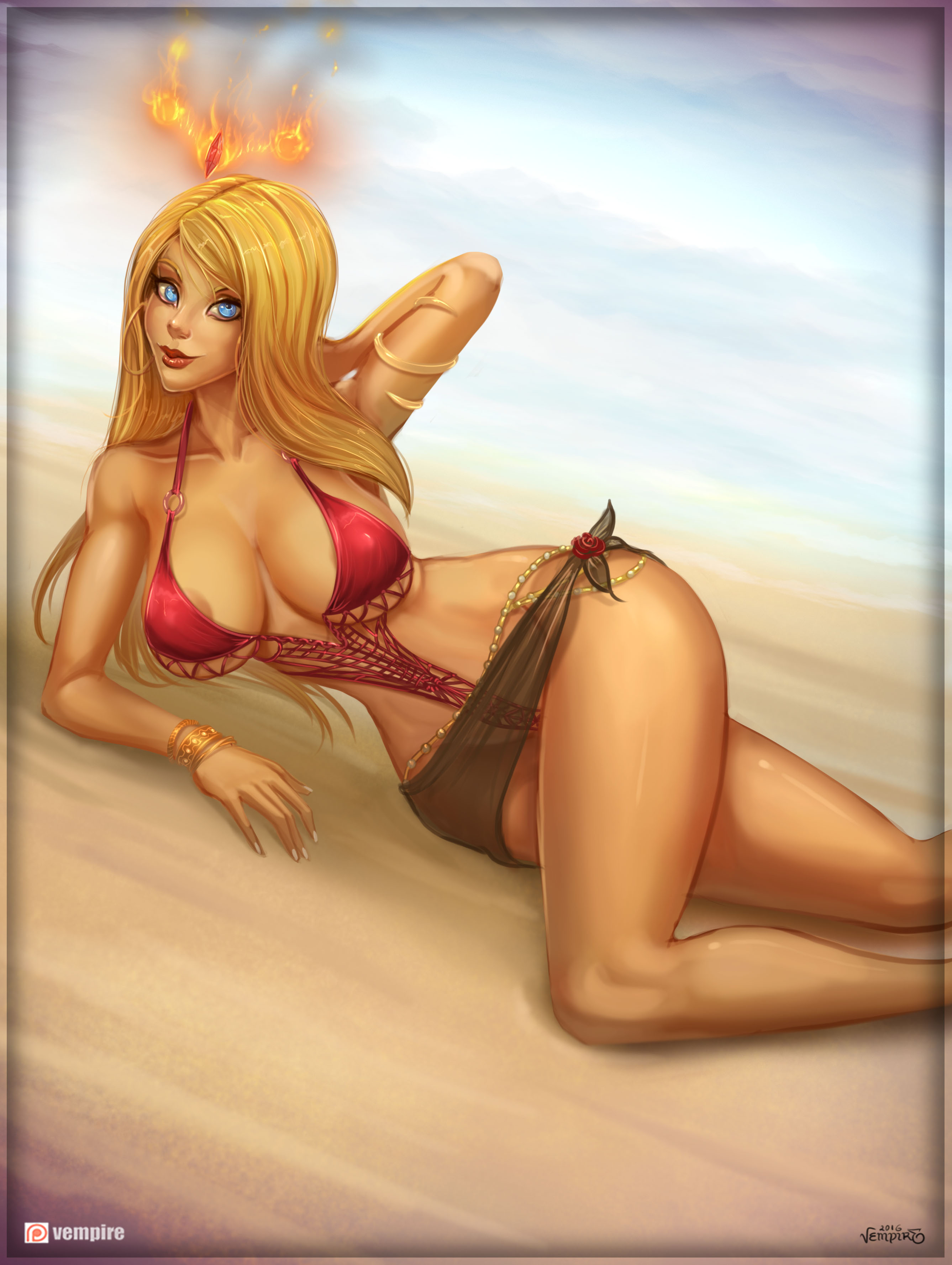 0381_Daimonia_Pinup_Red_Bikini_F