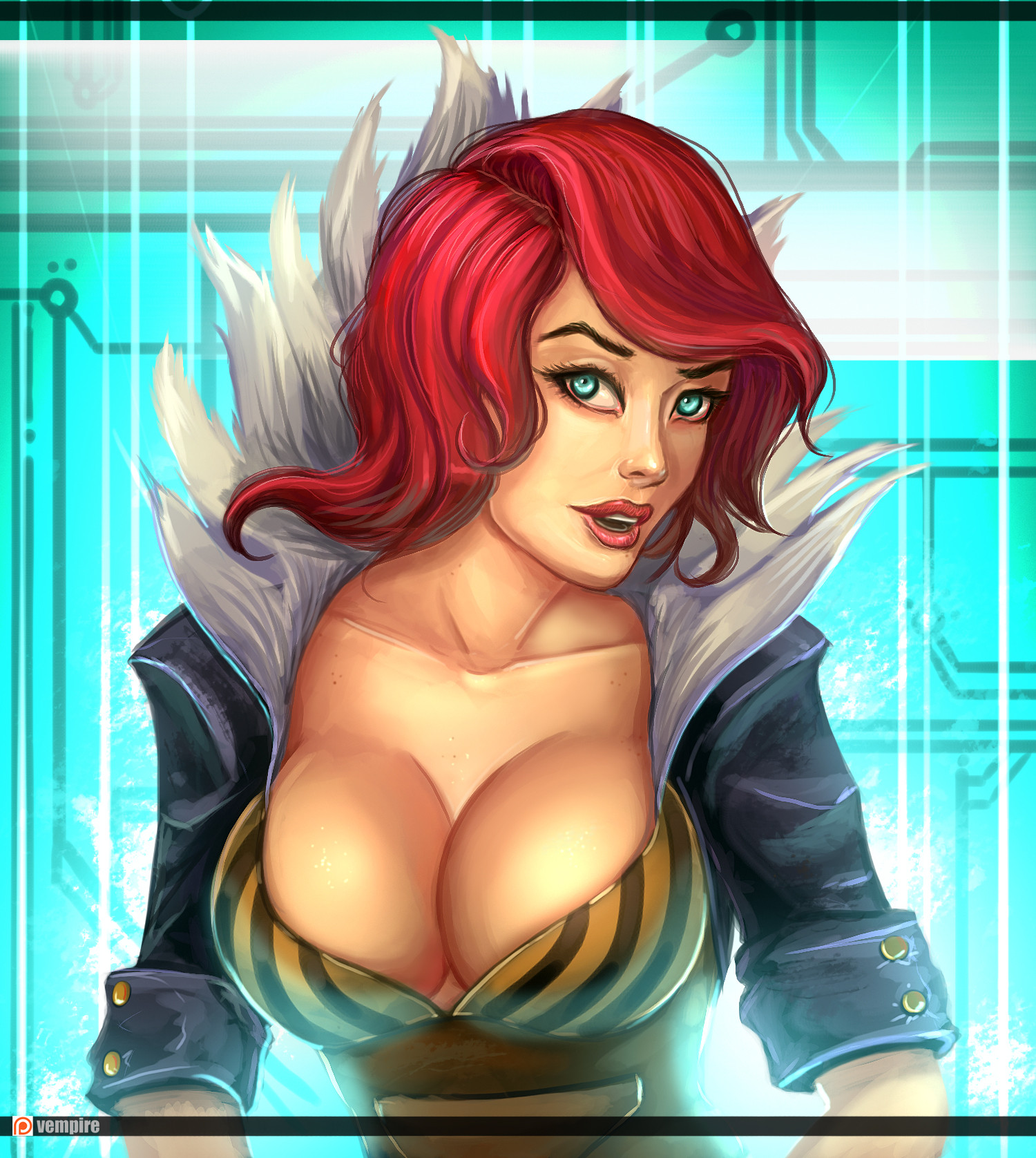 1083_Red_Transistor_Portrait