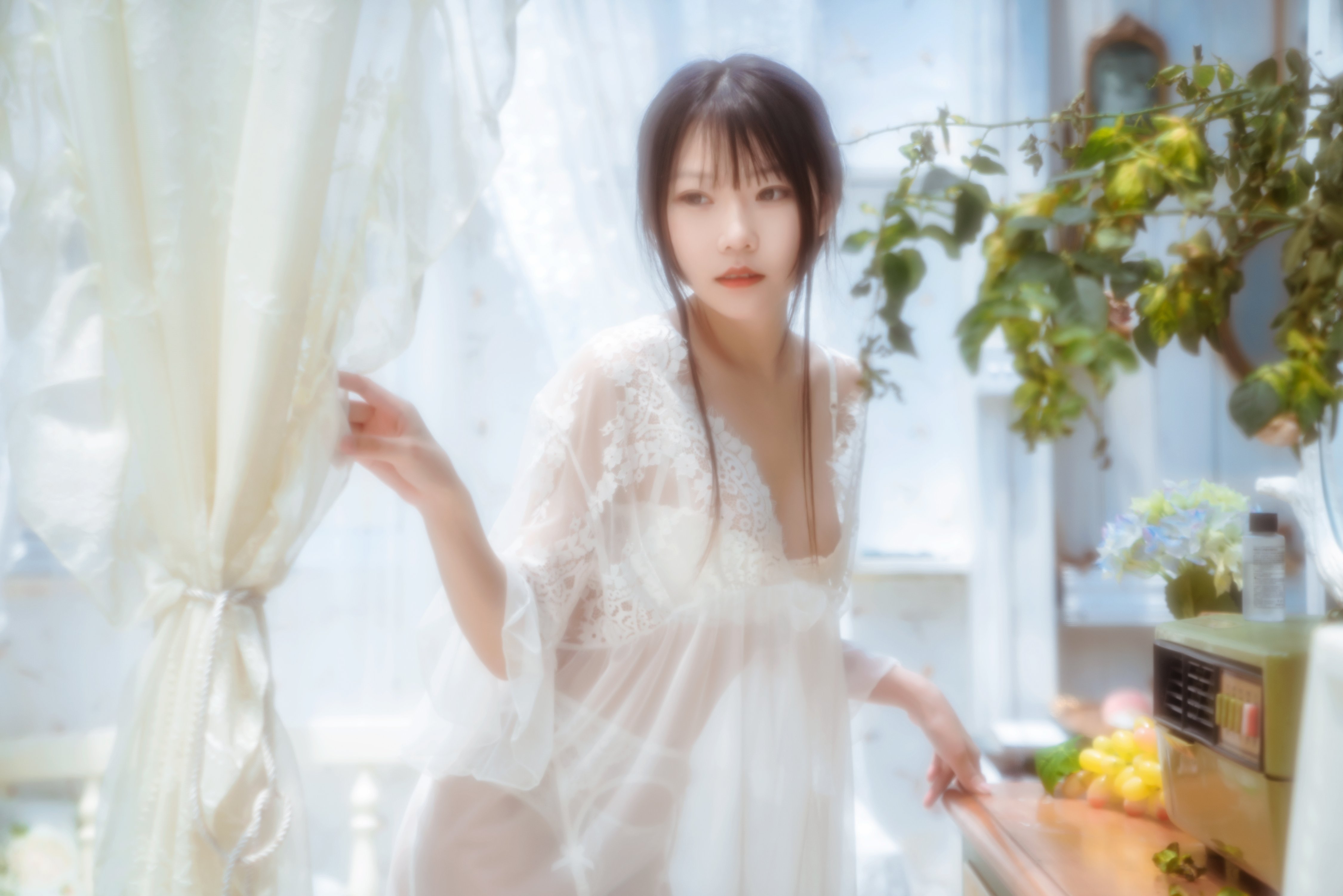 74-Coser@香草喵露露 No.005 玻璃房少女-4KHD.com-004