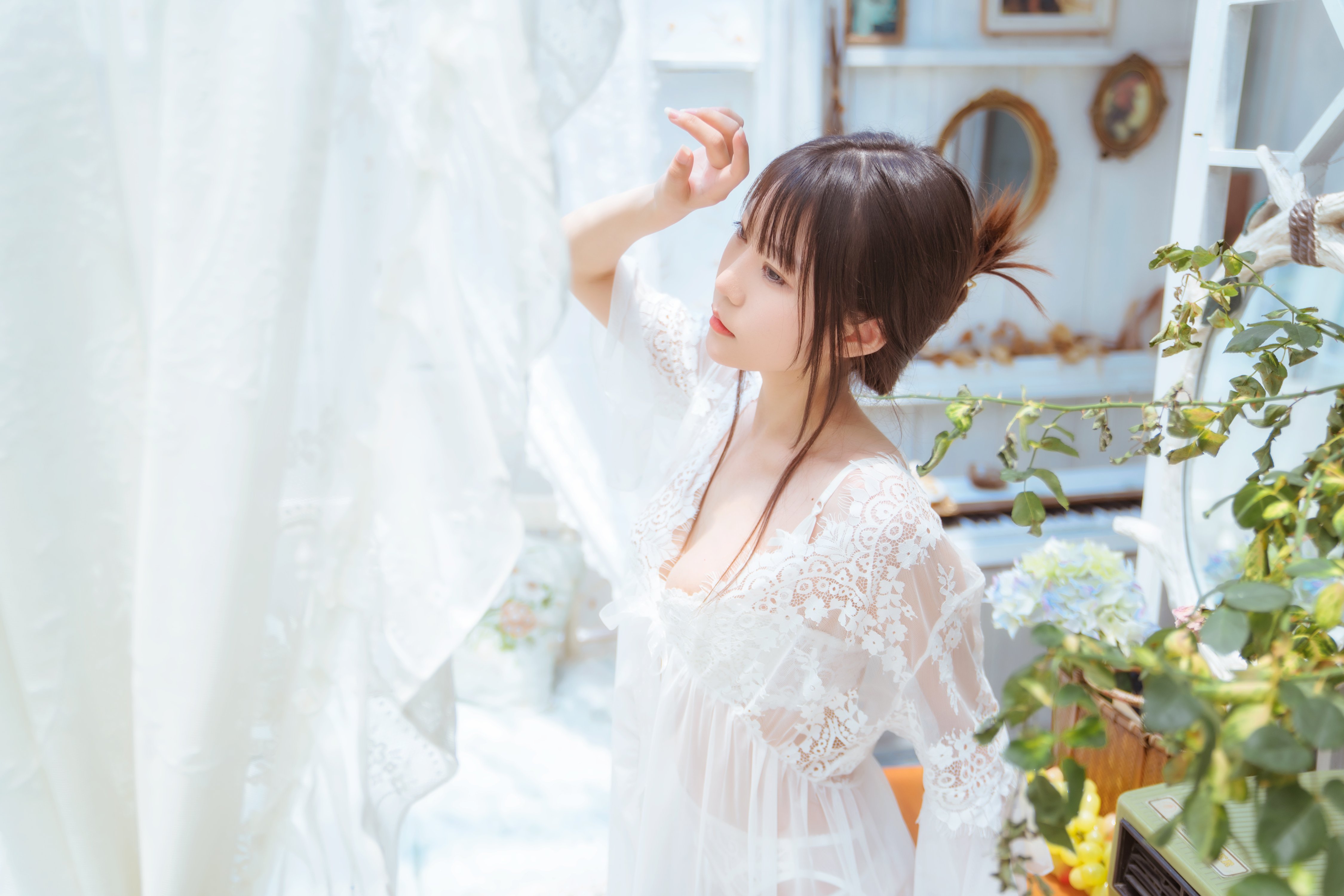 76-Coser@香草喵露露 No.005 玻璃房少女-4KHD.com-006