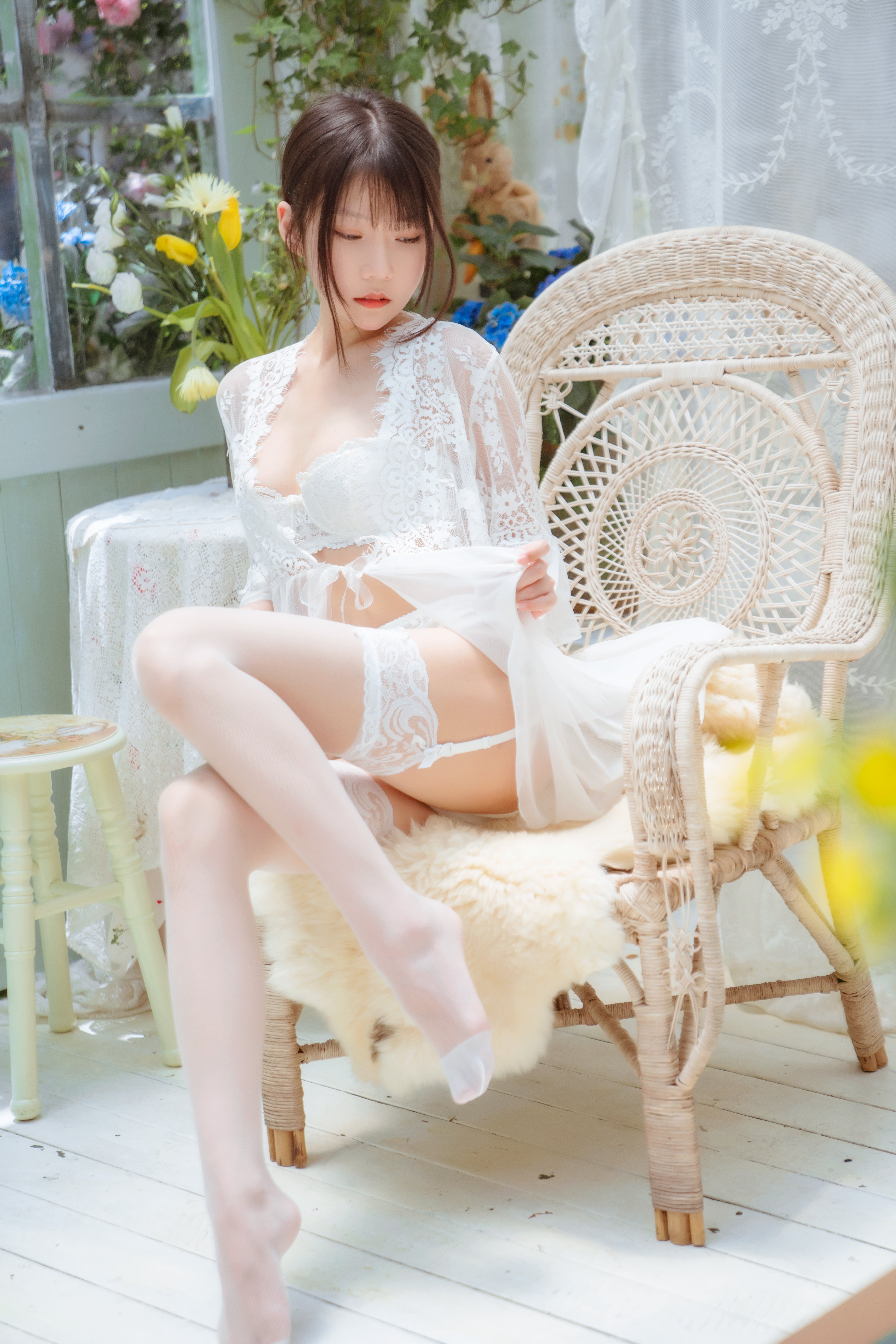 124-Coser@香草喵露露 No.005 玻璃房少女-4KHD.com-054
