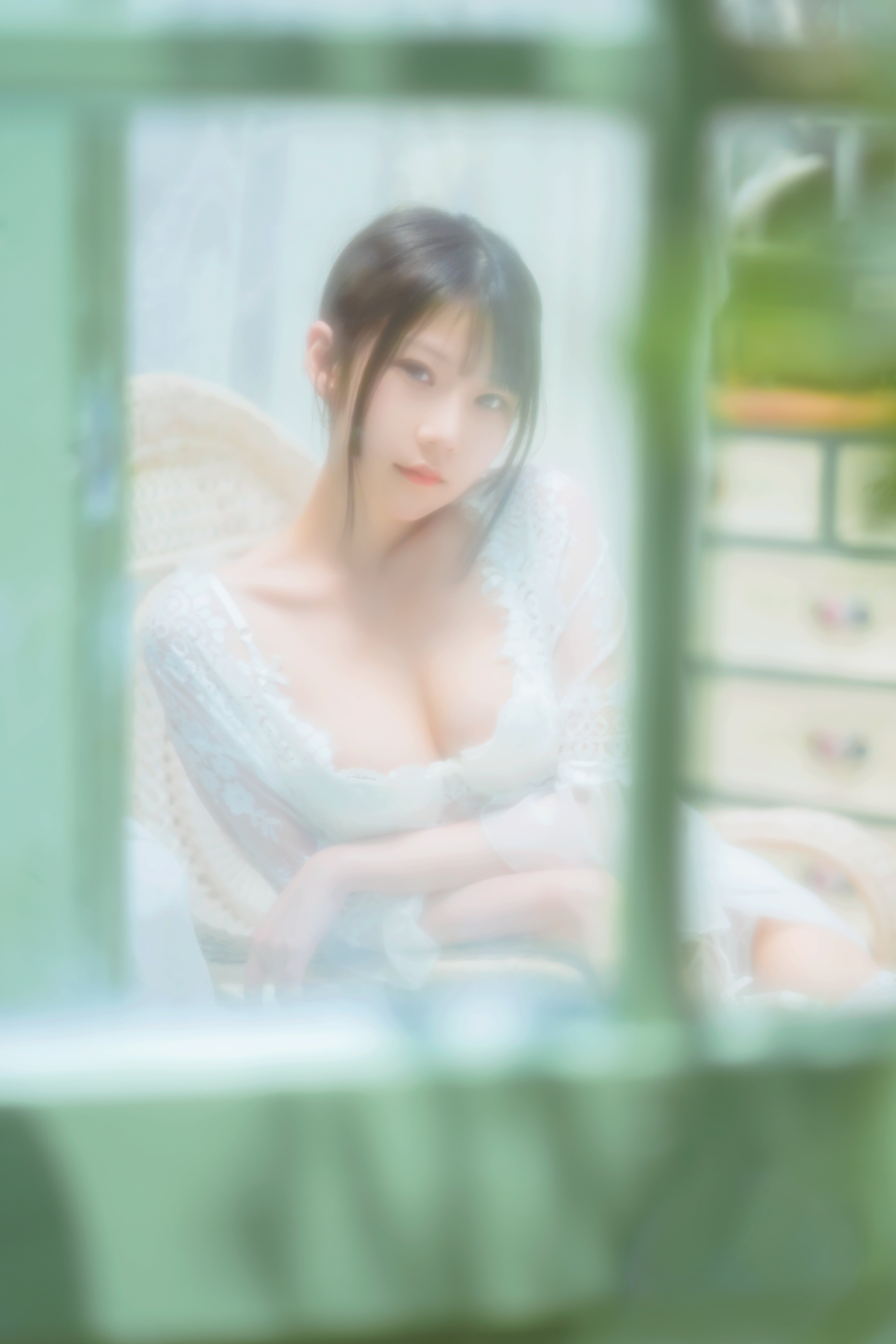 128-Coser@香草喵露露 No.005 玻璃房少女-4KHD.com-058