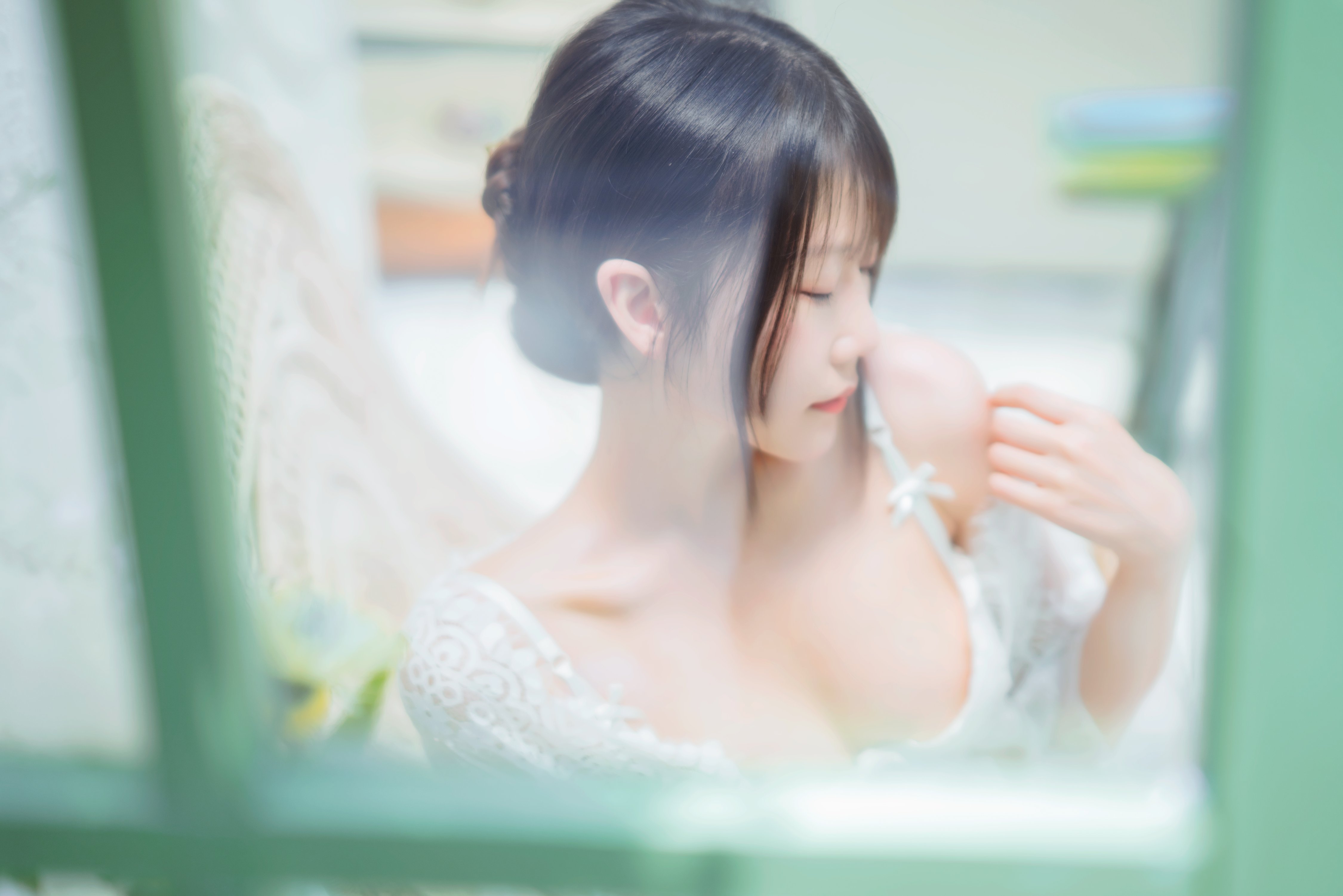 129-Coser@香草喵露露 No.005 玻璃房少女-4KHD.com-059