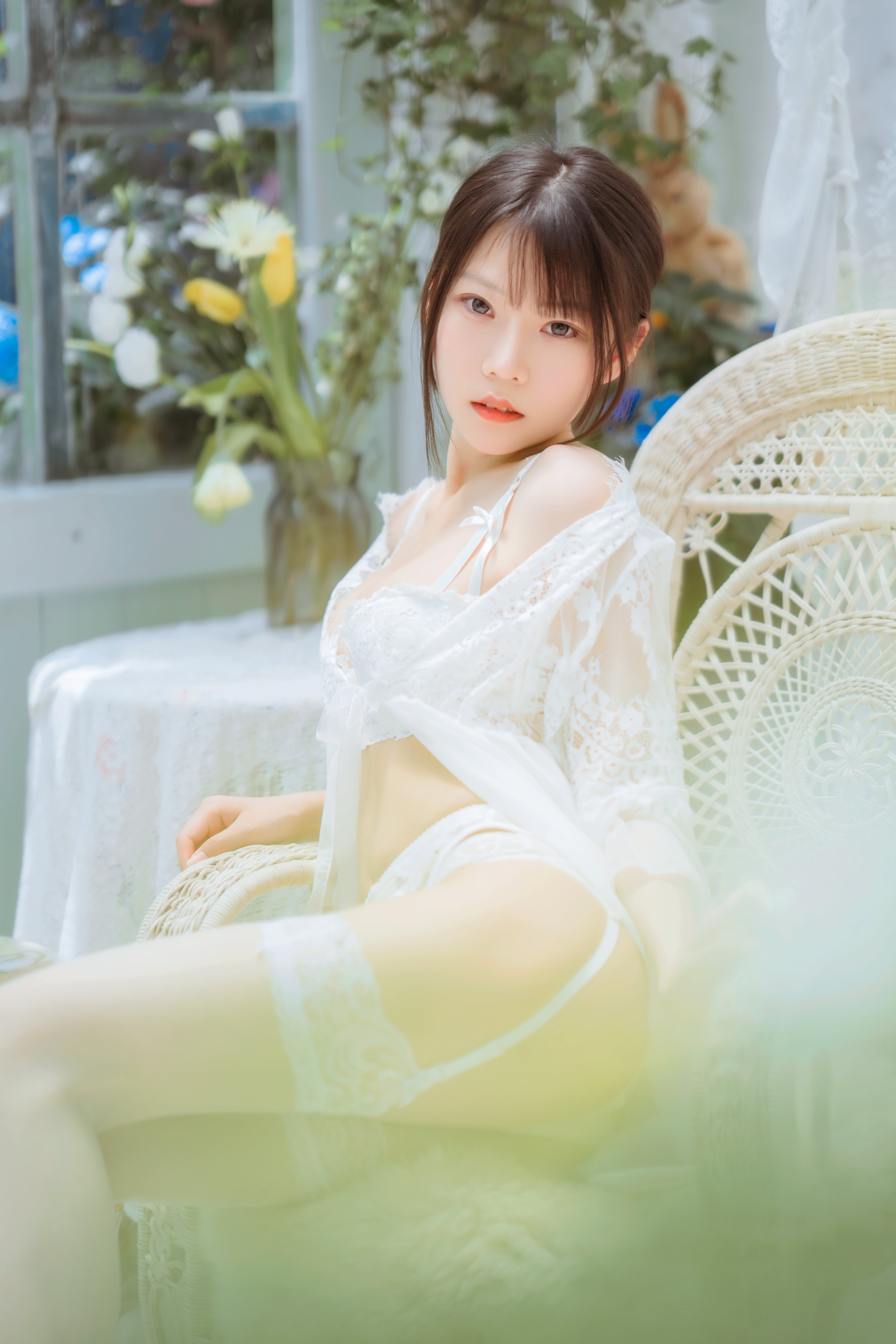 138-Coser@香草喵露露 No.005 玻璃房少女-4KHD.com-068