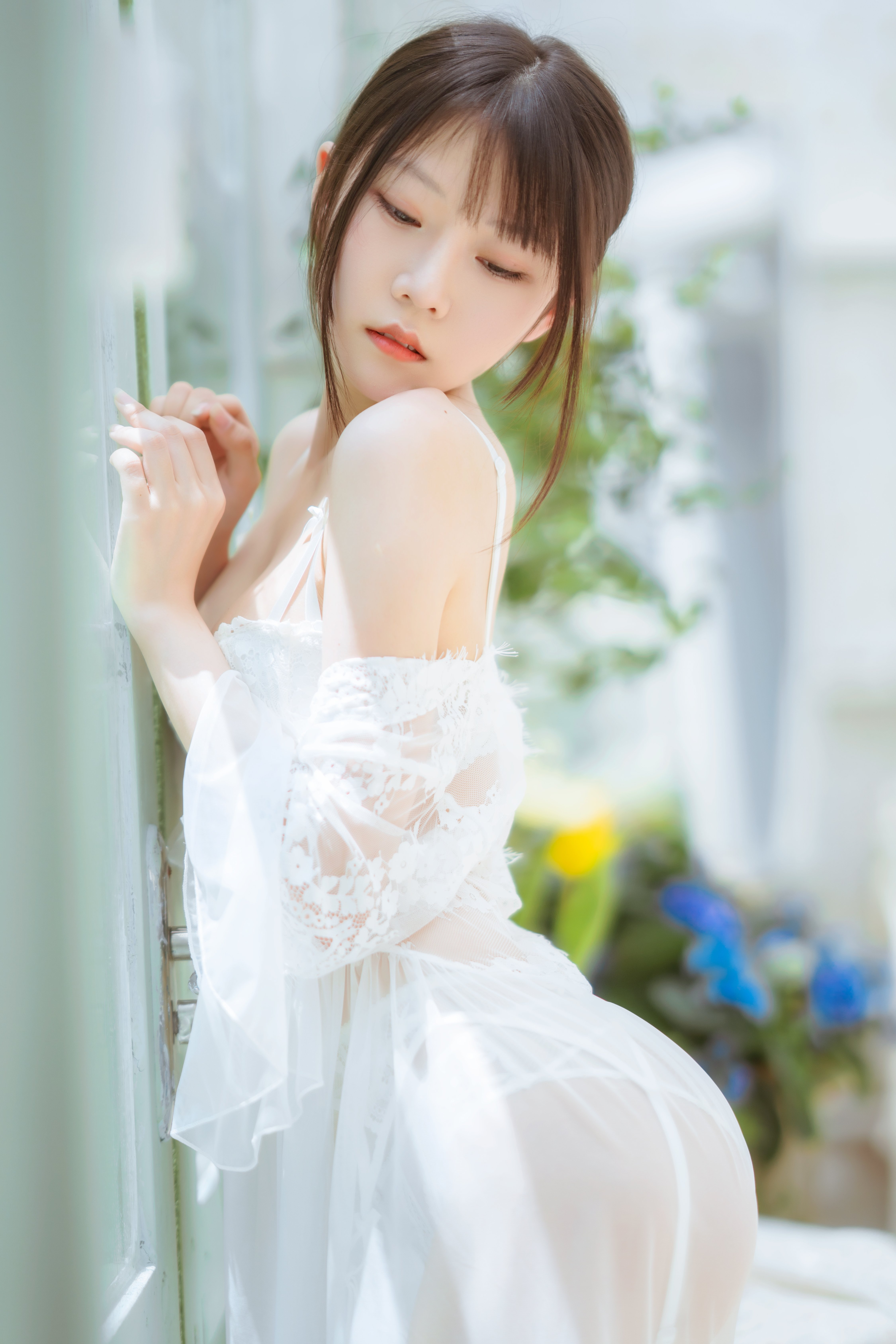 145-Coser@香草喵露露 No.005 玻璃房少女-4KHD.com-075